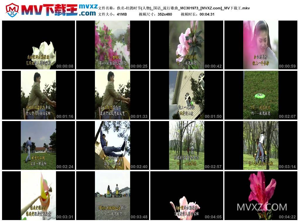 佚名-杜鹃时节(人物)_国语_流行歌曲_MC301973